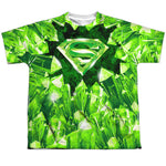 Superman Kryptonite Shield Youth Regular Fit Short Sleeve Shirt - supermanstuff.com