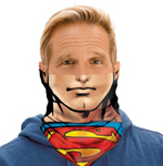 Superman justice face face wrap - supermanstuff.com