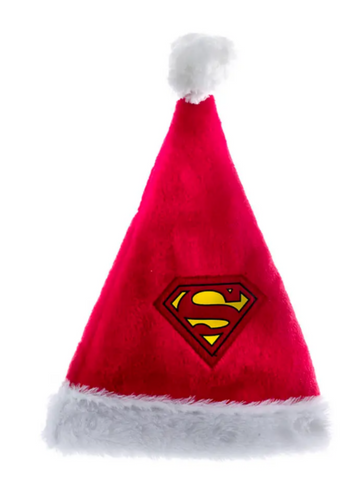 Superman Santa Christmas Hat - supermanstuff.com
