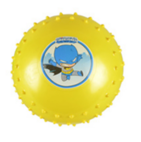 Batman Knobby Yellow Bounce Ball - supermanstuff.com