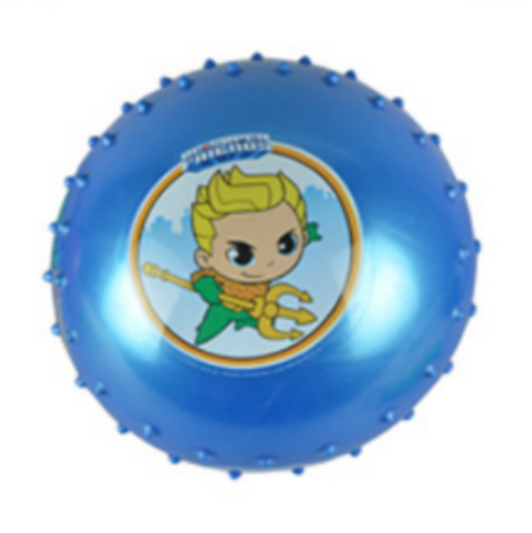 Aquaman Knobby Blue Bounce Ball - supermanstuff.com