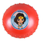 Wonder Woman Knobby Red Bounce Ball - supermanstuff.com