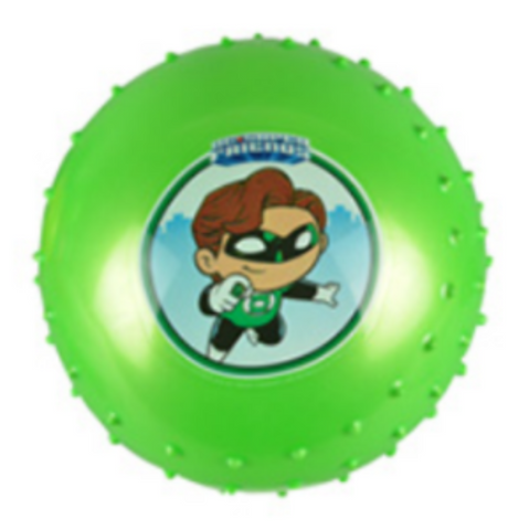 Green Lantern Knobby Green Bounce Ball - supermanstuff.com