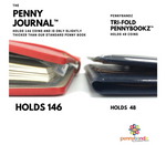 The Penny Journal (Mother Nature Green) Holds 146 pressed coins! - supermanstuff.com