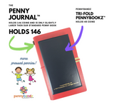 The Penny Journal (Mother Nature Green) Holds 146 pressed coins! - supermanstuff.com