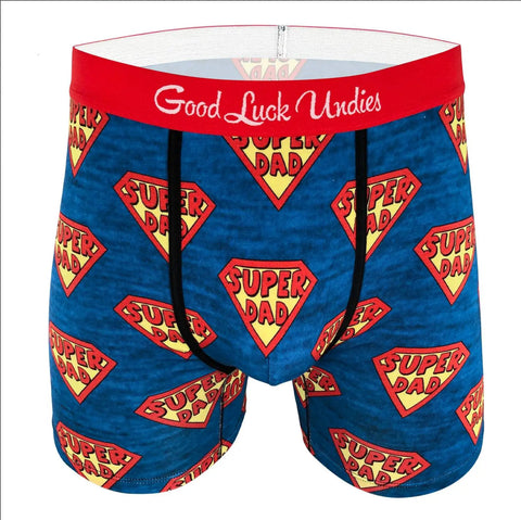 Men's Super Dad Underwear - supermanstuff.com