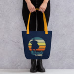 Metropolis Illinois Printed Logo Canvas Tote Bag - supermanstuff.com