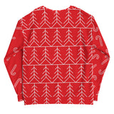 Super Museum Red Christmas Sweater - supermanstuff.com