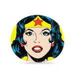 Superman, Wonder Woman, Batman, and Robin Face Mask Sheet Set DC Comics - supermanstuff.com