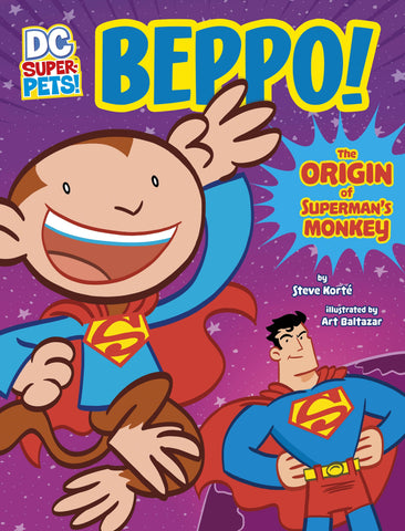 Beppo! Super Pets Book the origin of Superman's Monkey - supermanstuff.com