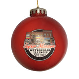 Super Museum Red Shatterproof Christmas Ornament