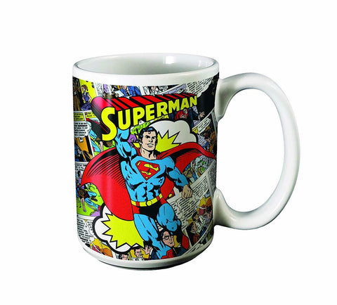 Superman Comic Book Coffee Mug