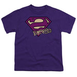 SUPERMAN "BIZARRO SHIELD" YOUTH SHIRT - supermanstuff.com