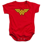 Wonder Woman "Wonder Woman Logo" Baby Onesies - supermanstuff.com