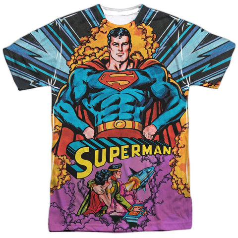 Superman "Blast off From Krypton" Shirt - supermanstuff.com