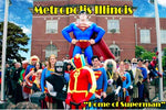 Metropolis "Heroes" Postcard - supermanstuff.com