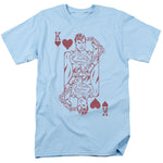Superman "King of Hearts Card" Shirt - supermanstuff.com