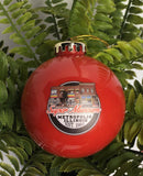 Super Museum Red Shatterproof Christmas Ornament