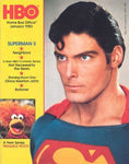 Christopher Reeve 1983 HBO Cable Guide - supermanstuff.com