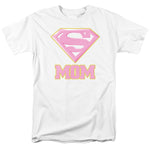 Super Mom Pink Logo T Shirt - supermanstuff.com