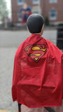  Kids Superman/Supergirl Classic Red Cape