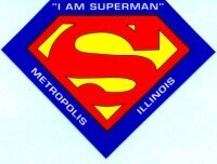 I Am Superman S Shield Sticker Decal - supermanstuff.com