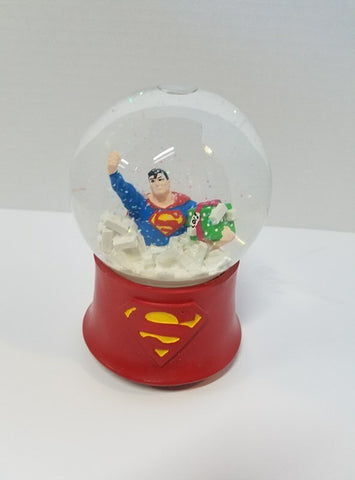 Superman Musical Christmas Water Globe Snow Globe 