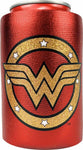 Wonder Woman Glitter logo Can Hugger - supermanstuff.com