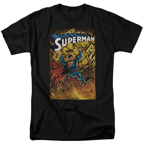 Superman "Action One" T Shirt - supermanstuff.com