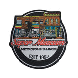 Super Museum Metropolis Illinois Logo Patch