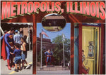 Metropolis Illinios Superman Celebration Postcard - supermanstuff.com