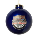 Super Museum Blue Shatterproof Christmas Ornament