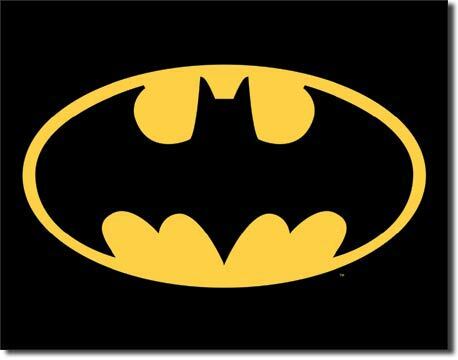 Batman Logo Tin Sign