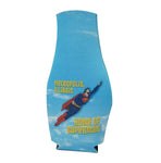 Metropolis Illinois Flying Superman Billboard Bottle Hugger Coozie