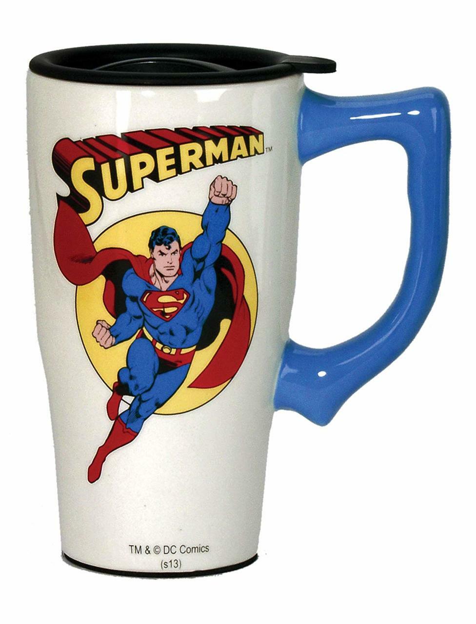 Superman Camp 20 oz. DC Comics Ceramic Camper Mug