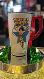 Wonder Woman Ceramic Travel Mug with lid - supermanstuff.com