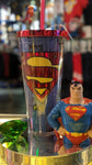 Superman Logo Foil 20 oz Travel Cup with Straw