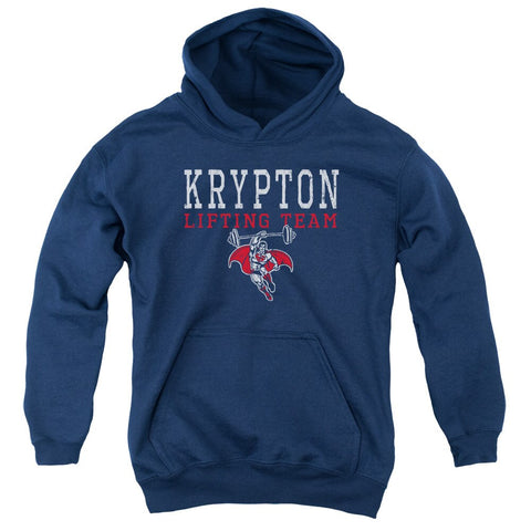Henry Cavill Superman "Krypton Lifting Team" YOUTH PULL-OVER HOODIE Sweat Shirt AS SEEN ON INSTAGRAM