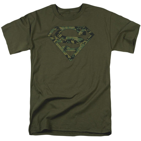 Superman "Super Marine Camo Shield" Shirt - supermanstuff.com