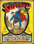 Superman No. 1 Tin Sign