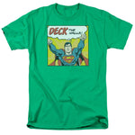 Superman "Deck The Halls" Holiday Shirt - supermanstuff.com