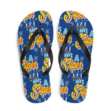 Have a Super Day Flip Flops - supermanstuff.com