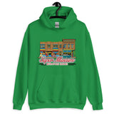 Super Museum Comic Style Adult Hoodie Sweatshirt - supermanstuff.com