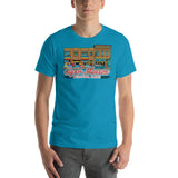 Super Museum Comic Style Adult Regular Fit Short Sleeve Shirt (Comes in Variety of Colors) - supermanstuff.com